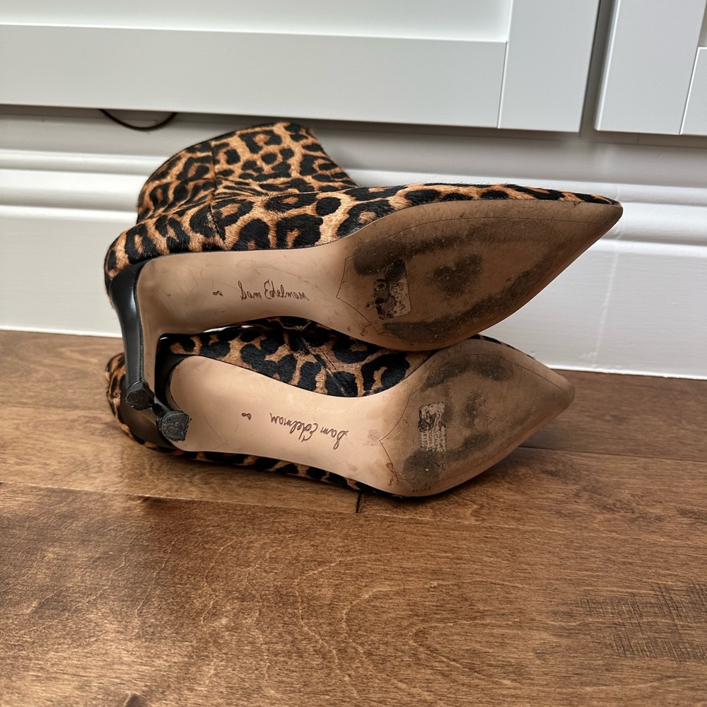 Sam Edelman Leopard Booties - Picture 5 of 5